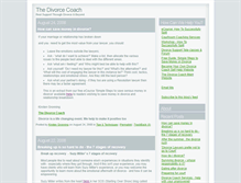 Tablet Screenshot of divorcecoach.typepad.com