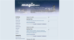 Desktop Screenshot of mymagic1054.typepad.com