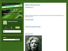 Tablet Screenshot of marilynmonroepicsgone.typepad.com