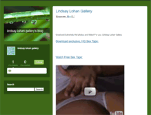 Tablet Screenshot of lindsaylohangallerymade.typepad.com