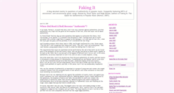 Desktop Screenshot of fakingit.typepad.com