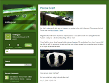 Tablet Screenshot of knittingcat.typepad.com