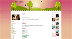 Desktop Screenshot of givemeink.typepad.com