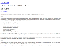 Tablet Screenshot of litmama.typepad.com