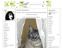 Tablet Screenshot of pookieville.typepad.com