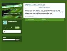 Tablet Screenshot of gabriellemillernude.typepad.com