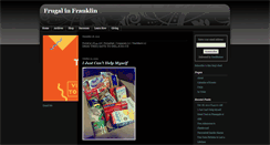 Desktop Screenshot of frugalinfranklin.typepad.com