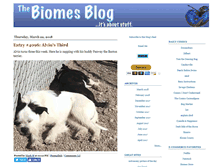 Tablet Screenshot of biomesblog.typepad.com