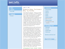 Tablet Screenshot of mattcoffin.typepad.com