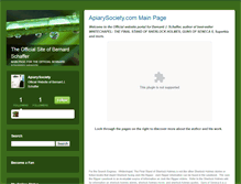 Tablet Screenshot of apiarysociety.typepad.com