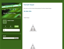 Tablet Screenshot of hannahharperdown.typepad.com