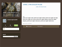 Tablet Screenshot of jamielynnsiglernude398.typepad.com