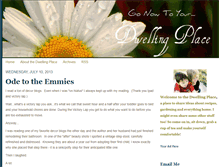 Tablet Screenshot of mydwellingplace.typepad.com