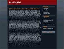 Tablet Screenshot of jenniferabel.typepad.com