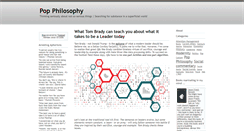 Desktop Screenshot of popphilosophy.typepad.com