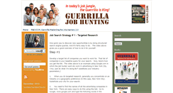 Desktop Screenshot of guerrillajobhunting.typepad.com