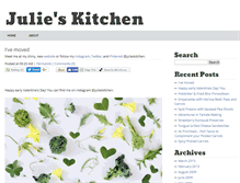Tablet Screenshot of julieskitchen.typepad.com