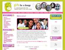 Tablet Screenshot of girlsforachange.typepad.com