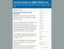 Tablet Screenshot of laurencekaye.typepad.com