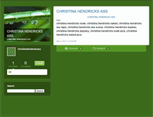 Tablet Screenshot of christinahendricksass.typepad.com