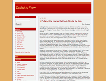 Tablet Screenshot of catholicview.typepad.com