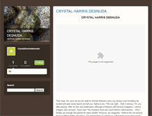 Tablet Screenshot of crystalharrisdesnuda2.typepad.com