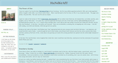 Desktop Screenshot of handkraft.typepad.com