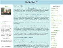 Tablet Screenshot of handkraft.typepad.com