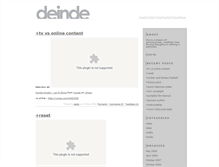 Tablet Screenshot of deindenyc.typepad.com