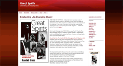 Desktop Screenshot of greatspiritsmedia.typepad.com