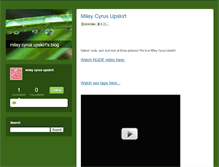 Tablet Screenshot of mileycyrusupskirtexamine.typepad.com