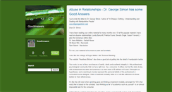Desktop Screenshot of goodanswers.typepad.com