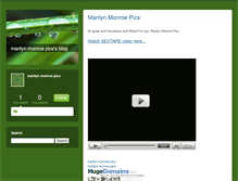 Tablet Screenshot of marilynmonroepicsblank.typepad.com