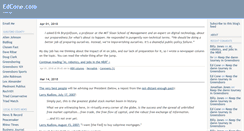 Desktop Screenshot of edcone.typepad.com
