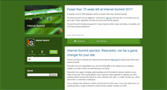 Desktop Screenshot of internetsummit.typepad.com