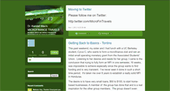 Desktop Screenshot of microfinancetravels.typepad.com