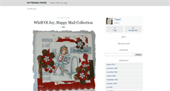 Desktop Screenshot of patternedpaper.typepad.com
