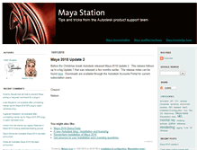 Tablet Screenshot of mayastation.typepad.com