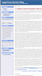 Mobile Screenshot of legalnewsreview.typepad.com