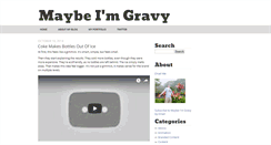 Desktop Screenshot of maybegravy.typepad.com