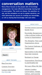 Mobile Screenshot of conversation-matters.typepad.com