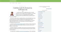 Desktop Screenshot of cashkeywords.typepad.com