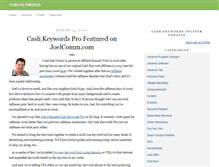 Tablet Screenshot of cashkeywords.typepad.com
