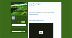 Desktop Screenshot of meganfoxwallpaperwebcontent.typepad.com