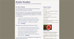 Desktop Screenshot of prairieweather.typepad.com