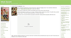 Desktop Screenshot of idiomsavant.typepad.com