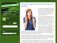 Tablet Screenshot of electroniccigarettestarterkit.typepad.com