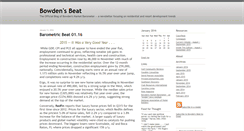 Desktop Screenshot of bowdensbeat.typepad.com