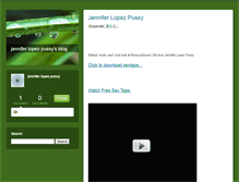 Tablet Screenshot of jenniferlopezpussymud-spattered.typepad.com