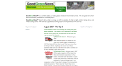 Desktop Screenshot of goodgreennews.typepad.com